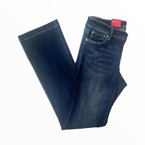 INC Curvy Bootcut Jeans, Dark Wash, Midrise, size 4, New